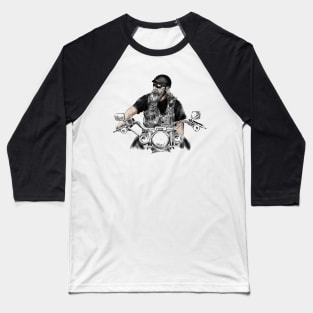 Biker Baseball T-Shirt